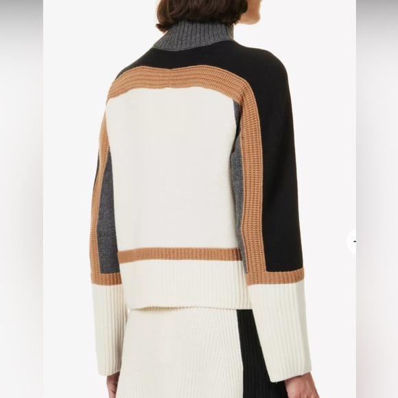 NEW ME + EM sweater merino wool & cashmere sz L - Picture 6 of 12